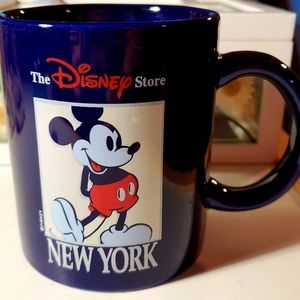 Mickey Mouse Disney Store New York Coffee Mug Navy